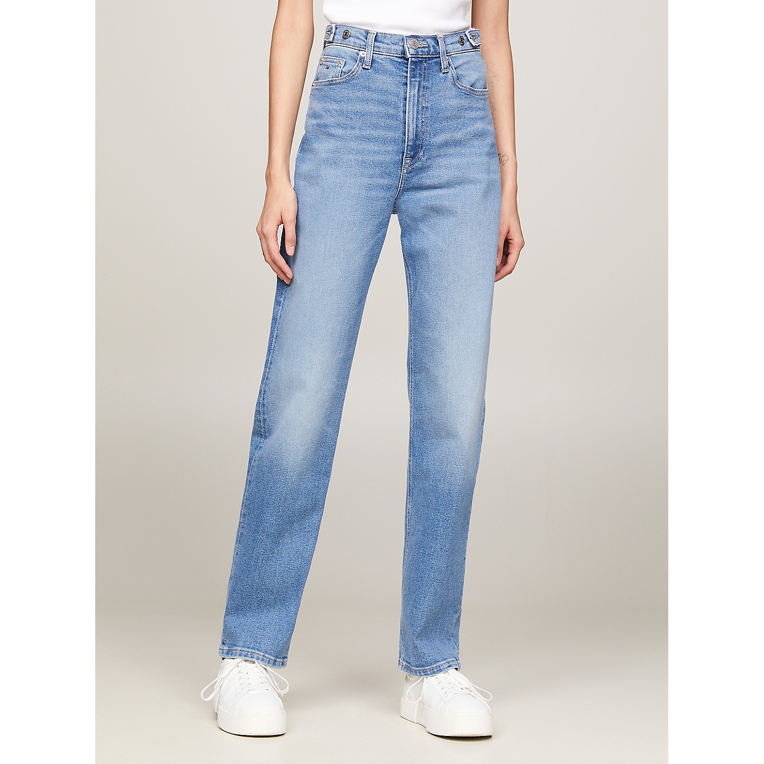 TOMMY HILFIGER Ultra High-Rise Straight Fit Jean